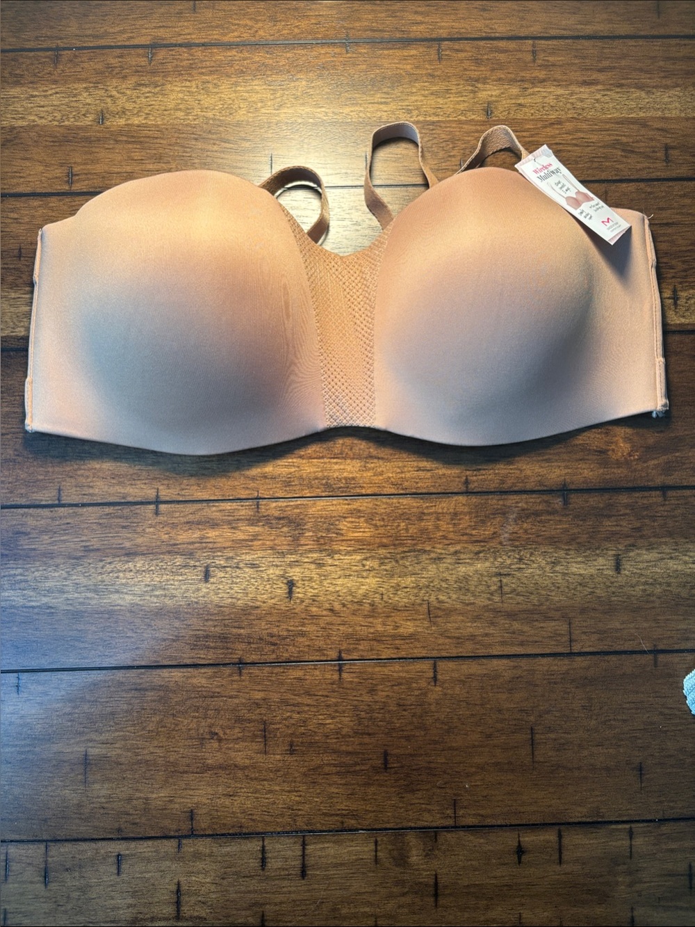 Maidenform Comfort Crush Wireless Multiway Convertible Bra Nude 3XL SN1252 NWT